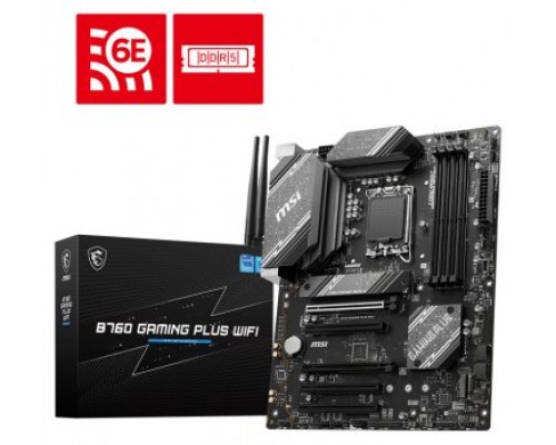 MSI Placa Base B760 GAMING PLUS WIFI DDR5 1700