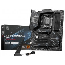 PLACA MSI X870 GAMING PLUS WIFI,AMD,AM5,X870,4DDR5,LAN5G+WIFI7+BT5.4,ATX (Espera 4 dias)