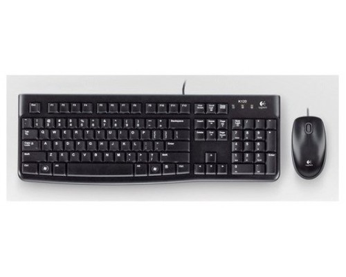 Pack Teclado Y Mouse Logitech Mk120 Ingles Uk