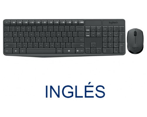 Pack Teclado Y Mouse Logitech Wireless Mk235 (keyboard