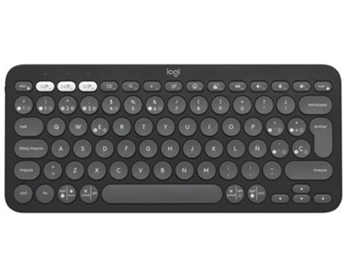 TECLADO WIRELESS K380S PEBBLE KEYS 2 NEGRO LOGITECH (Espera 4 dias)