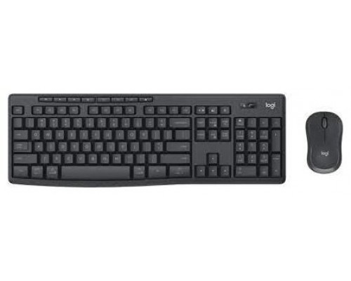 Teclado Logitech Wireless Combo Mk370 Business Grafito