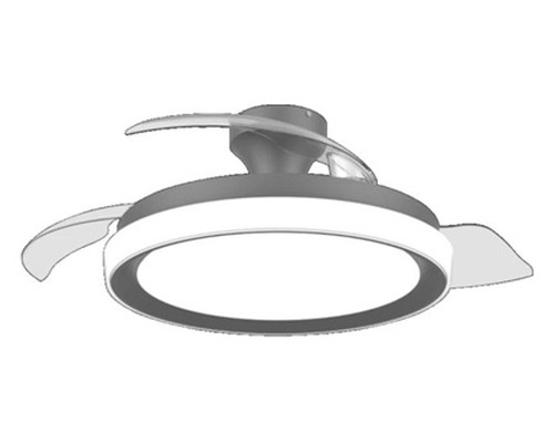 PHILIPS Ventilador techo Luz Bilss 106cm 28+35W Ne PHILIPS Ventilador techo Luz Bilss 106cm 28+35W Ne