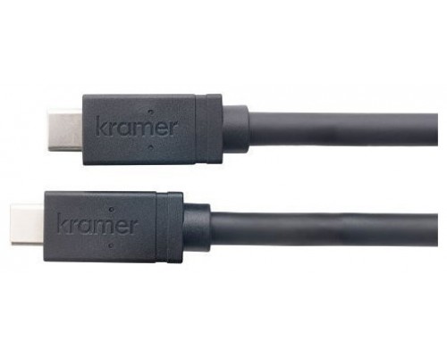 KRAMER INSTALLER SOLUTIONS USB 3.1 C(M) TO C(M) GEN-2,20V/3A ACTIVE CABLE-10F - CA-U32/FF-10 (96-0219103) (Espera 4 dias)