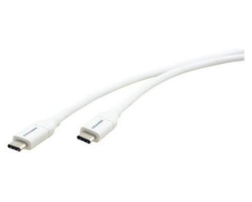 Kramer Electronics C-USB31 cable USB 0,9 m USB 3.2 Gen 1 (3.1 Gen 1) USB C Blanco (Espera 4 dias)