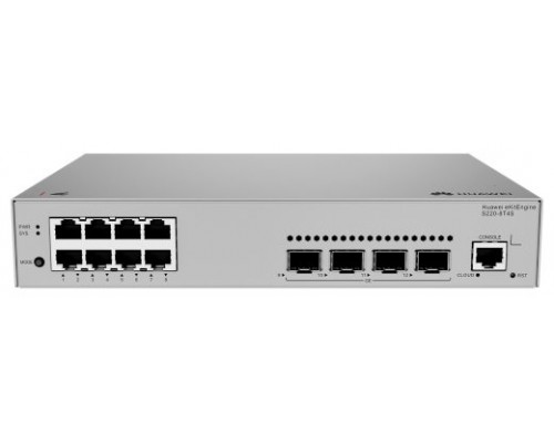 HUAWEI eKit S220 Series S220-8T4S Gestionado L2 Gigabit Ethernet (10/100/1000) 1U Gris (Espera 4 dias)