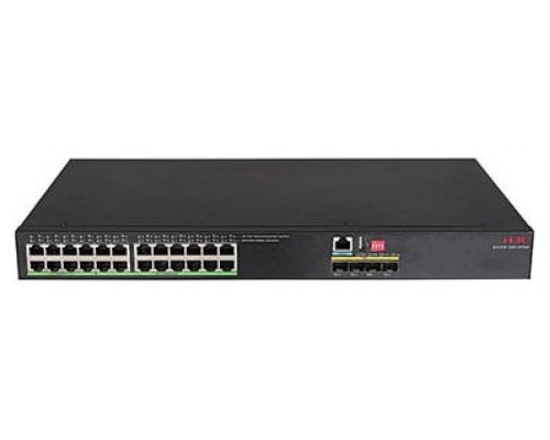 H3C - (9801A2DK) - H3C IE4320-28S-HPWR L2 INDUSTRIAL ETHERNET SWITCH WITH 8*10/100/1000BASE-T POE++ PORTS,16*10/100/1000BASE-T POE+ PORTS AND 4*1G/10GBASE-X SFP PLUS PORTS,WITHOUT POWER SUPPLIES (Espera 4 dias)
