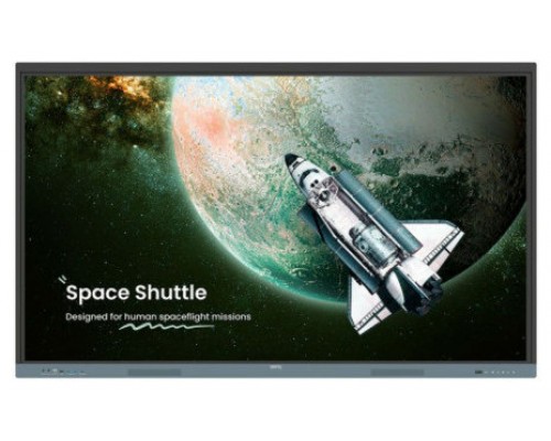 BENQAV PANTALLA INTERACTIVA RE7504 (9H.F9FTK.DE6) 75" EDLA WITH ANDROID 13 8GB / 64GB UHD 3840 × 2160 PIXELS 20W X2 SPEAKER CLASSROOMCARE EYE-CARE: AG, LBL(HW), FF USB-C 3.0 X1 (PD 65 W) + 2.0 X1 NO BUIT-IN WIFI & NFC LOG IN (Espera 4 dias)
