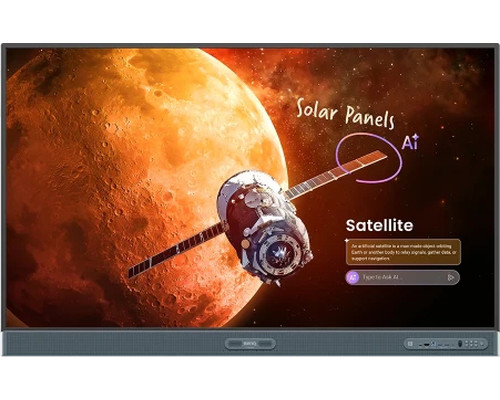 BenQ RP6505 pizarra blanca interactiva 165,1 cm (65") 3840 x 2160 Pixeles Pantalla t&aacute;ctil Negro HDMI (Espera 4 dias)