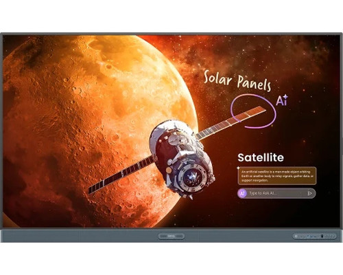 BenQ RP8605 pizarra blanca interactiva 2,18 m (86") 3840 x 2160 Pixeles Pantalla t&aacute;ctil Negro HDMI (Espera 4 dias)