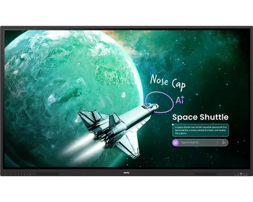 BenQ RE8605A pizarra blanca interactiva 2,18 m (86") 3840 x 2160 Pixeles Pantalla t&aacute;ctil Negro USB (Espera 4 dias)