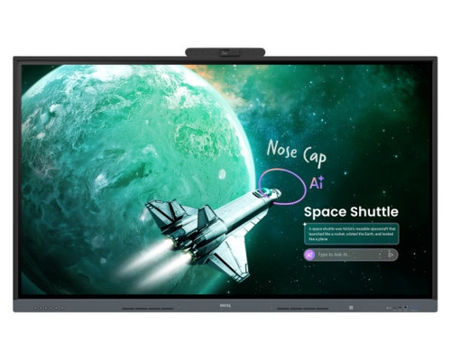 BENQAV PANTALLA INTERACTIVA RE6505AC (9H.FD6TC.DE1) 65", EDLA GOOGLE CERTIFIED, ANDROID 16, 8GB/128GB, NPU 6 TOPS, UHD 3840 x 2160, 42W x2 + SUBWOOFER, GERM-RESISTANT, USB 3.0, RJ45, GARANTIA 3 ANOS (Espera 4 dias)