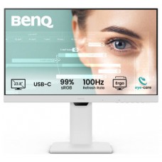 MONITOR BENQ GW2486TC 23.8” IPS 1080P, FHD, USB-C (65W),  100HZ, EYE-CARE, ERGONÓMICO, HUB USB,  99% SRGB, HDMI, DP,TÜV, BLANCO (Espera 4 dias)