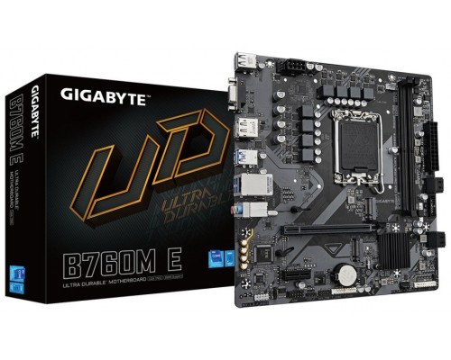 PB S1700 GIGABYTE B760M E 2DDR5 PCI4 LAN 2.5 4SATA3 M2