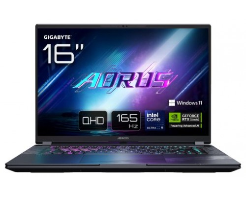 PORTATIL GIGABYTE AORUS ELITE 16 BWHC3E U9-275HX RTX5070 32GB 1TB 16" W11H