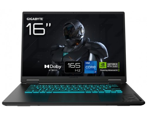 PORTATIL GIGABYTE GAMING A16 CWHI3PT864SD I7-13620H 32GB 1TB RTX5070 16" FreeDOS