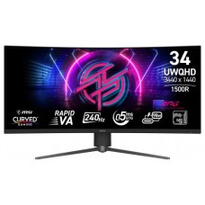 MSI MPG 346CQRF X24 pantalla para PC 86,4 cm (34") 3440 x 1440 Pixeles UltraWide Quad HD Negro (Espera 4 dias)