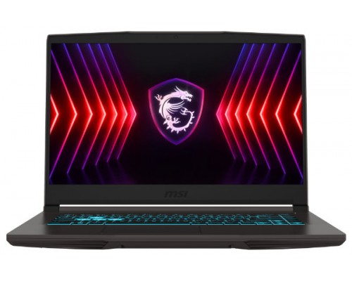 MSI PORTATIL. THIN 15 B12UCX-1682XES.15.6" FHD (1920*1080), 144HZ 45%NTSC IPS-LEVEL.RTX 2050, GDDR6 4GB.DDR IV 8GB*2 (3200MHz).512GB NVME PCIE SSD GEN4X4 W/O DRAM.SIN S.O. (Espera 4 dias)