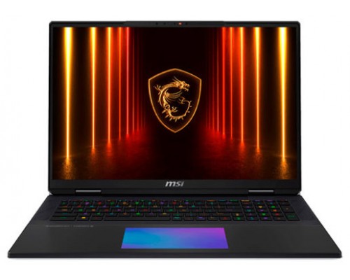 MSI PORTATIL TITAN 18 HX AI A2XWJG-466ES. 18" 16:10 UHD+ (3840X2400) 120HZ, IPS. INTEL CORE ULTRA 9 285HX. NVIDIA GEFORCE RTX 5090. GDDR7 24GB. DDR5 6400MHZ 32GB*2. 2TB SSD. W11 HOME. (Espera 4 dias)