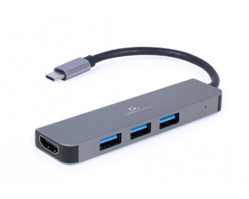 ADAPTADOR MULTIPUERTO GEMBIRD USB TIPO C 2 EN 1 HUB , HDMI