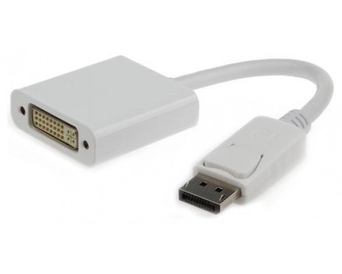 CABLE ADAPTADOR GEMBIRD DISPLAYPORT A DVI MACHO HEMBRA BLANCO