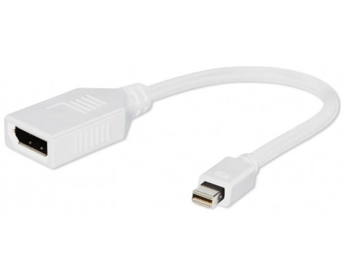 CABLE ADAPTADOR GEMBIRD MINI DISPLAYPORT MACHO A DISPLAYPORT HEMBRA BLANCO