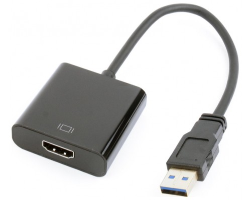 CABLE ADAPTADOR GEMBIRD USB 3.0 MACHO A HDMI HEMBRA NEGRO