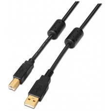 CABLE USB 2.0 IMPRESORA ALTA CALIDAD FERRITA AM-BM