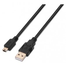 AISENS CABLE USB 2.0 TIPO A M-MINI B M NEGRO 05M