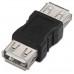 ADAPTADOR USB 2.0 TIPO AH-AH NEGRO AISENS A103-0037