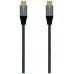 AISENS - CABLE USB 2.0 ALUMINIO 5A 100W E-MARK, USB-C/M-USB-C/M, GRIS, 2.0M