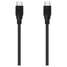 AISENS - CABLE USB 3.2 GEN2X2 20GBPS 8K@30HZ 5A 100W E-MARKER, TIPO USB-C/M-USB-C/M, NEGRO, 1.0M