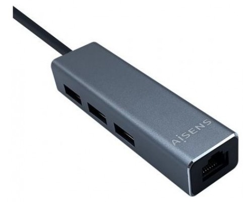 CONVERSOR USB 3.1 GEN1  USB-C ETHERNET GIGAB 3USB 3.0