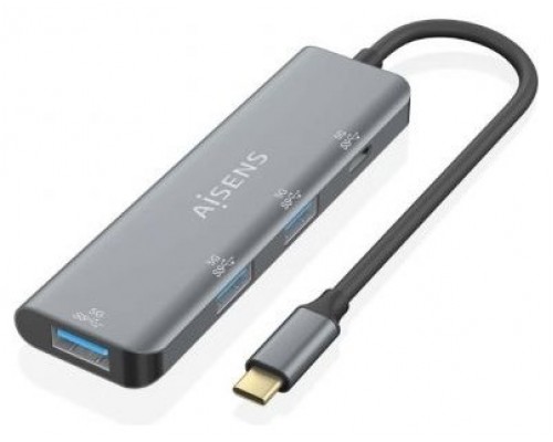 HUB USB 3.2 GEN1 5G USB-C USB-C-M-1xUSB-C-H-3xUSB-A-H