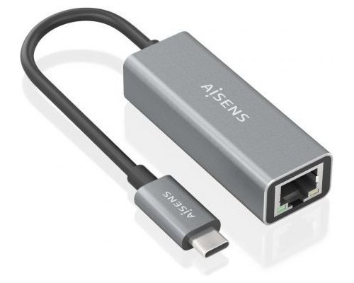 CONVERSOR USB3.1 GEN1 USB-C A ETHERNET GRIS 15CM