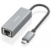 CONVERSOR USB3.1 GEN1 USB-C A ETHERNET GRIS 15CM