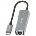 CONVERSOR USB3.1 GEN1 USB-C A ETHERNET GRIS 15CM