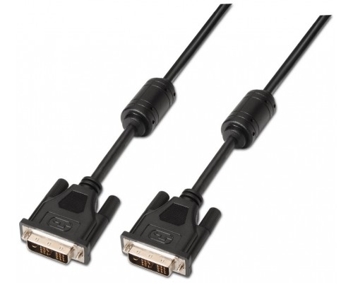 CABLE DVI SINGLE LINK 18+1 CON FERRITA M-M NEGRO 1.8M