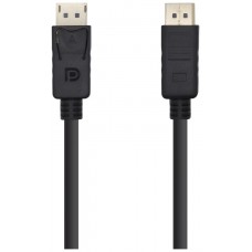 AISENS - CABLE DISPLAYPORT V1.2  NEGRO, 5.0M