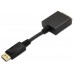 AISENS - CONVERSOR DISPLAYPORT A DVI SINGLE LINK, DP/M-DVI/H, NEGRO, 15CM