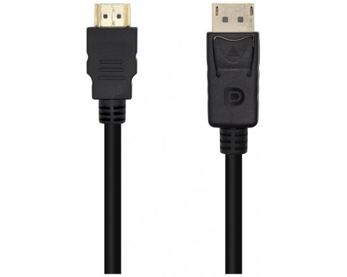 CABLE CONVERSOR DISPLAYPORT A HDMI DPM-HDMI AM NEGRO