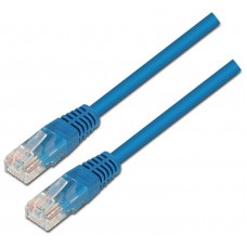 CABLE RED LATIGUILLO RJ45 CAT.6 UTP AWG24 AZUL 2.0M