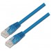 CABLE RED LATIGUILLO RJ45 CAT.6 UTP AWG24 AZUL 2.0M