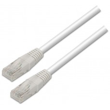 CABLE RED LATIGUILLO RJ45 CAT.6 UTP AWG24 BLANCO 2.0M