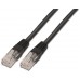 CABLE RED LATIGUILLO RJ45 CAT.6 UTP AWG24 NEGRO 3.0M