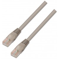 CABLE RED LATIGUILLO RJ45 LSZH CAT.6 UTP AWG24 GRIS