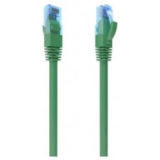 AISENS - CABLE DE RED LATIGUILLO RJ45 CAT.6 UTP AWG26 CCA, VERDE, 5.0M