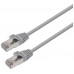 AISENS - CABLE DE RED LATIGUILLO RJ45 CAT.6 FTP AWG24, GRIS, 20M