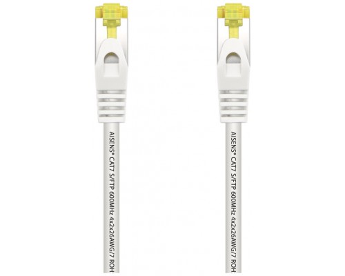 CABLE RED LATIGUILLO RJ45 LSZH CAT.7 SFTP AWG26 BLANCO