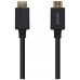 CABLE HDMI CERTIFICADO V2.1 8K 60HZ 48GBPS AM-AM NEGRO